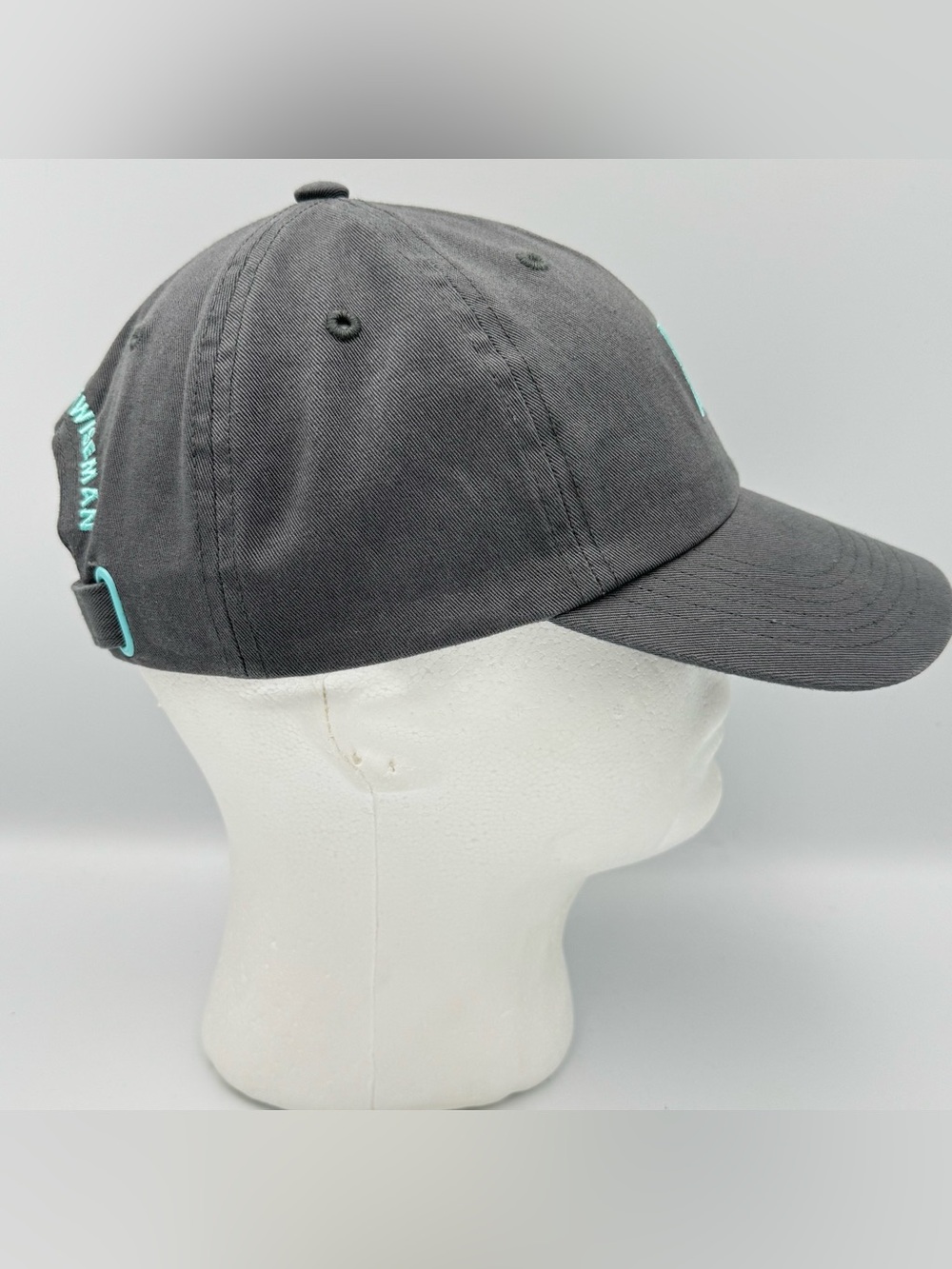 Dutch Bros Gray Cheers To The Wiseman Hat Cap Adjustable Strap One Size - Picture 9 of 13